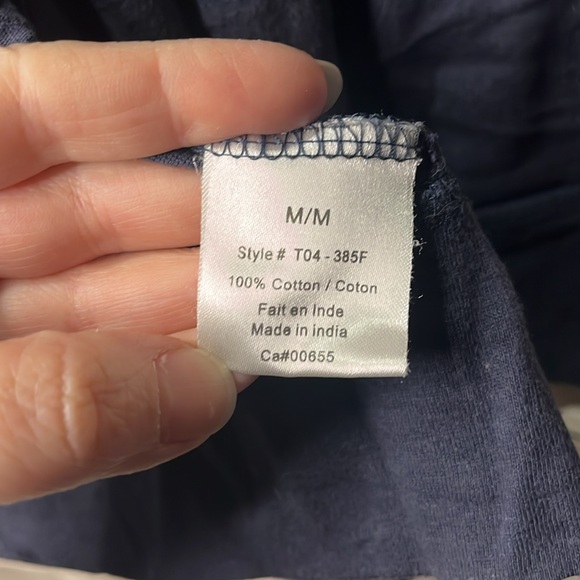 Thyme Blue Hoodie size Med - R-28 - Picture 8 of 8